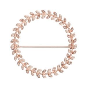 LC Lauren Conrad | Rose Gold Tone Round Leaf Pin NWT! New with Tags!